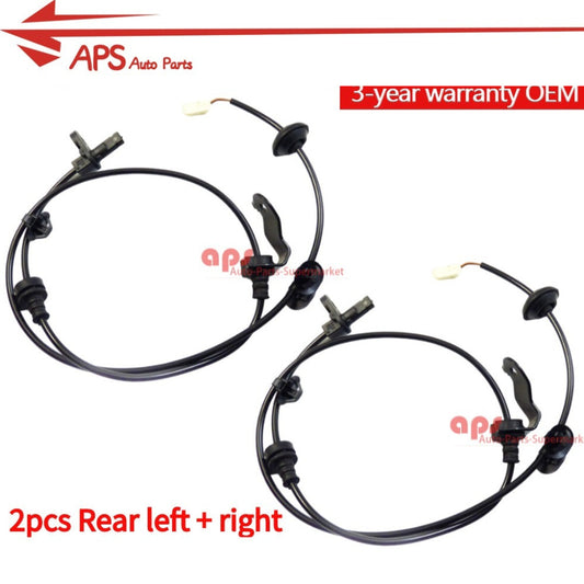 Two ABS wheel speed sensors for Honda CRZ Fit Insight 09-13 rear left and right
