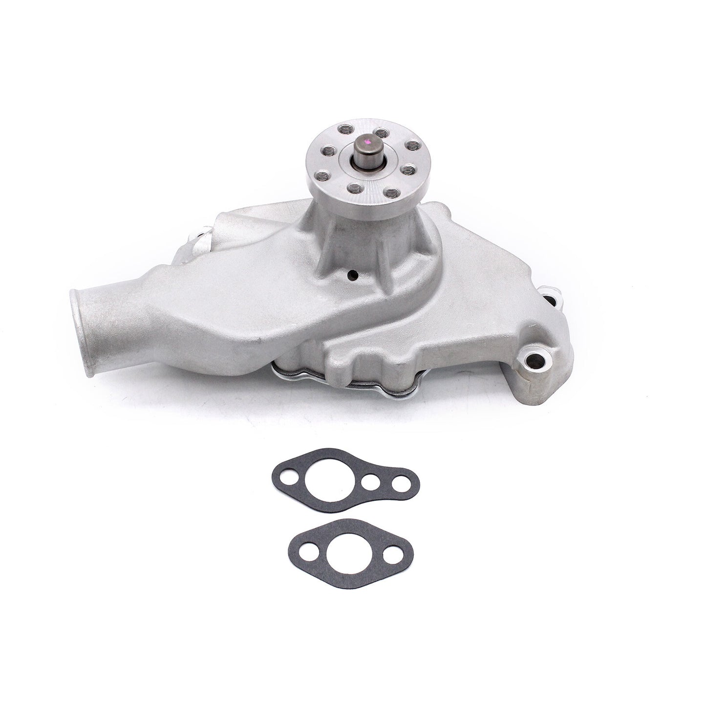 1PC Small Block for Chevy 350 High Volume Aluminum Short Water Pump Satin K71004 NEW