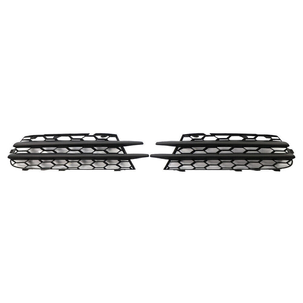 2x Honeycomb Front Lower Bumper Mesh Fog Light Grille for VW SCIROCCO 2009-2014