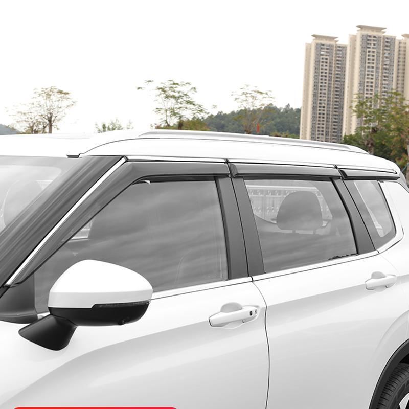 Window Visor Vent Rain Guard Deflectors Cover for Mitsubishi Outlander 2022 2023