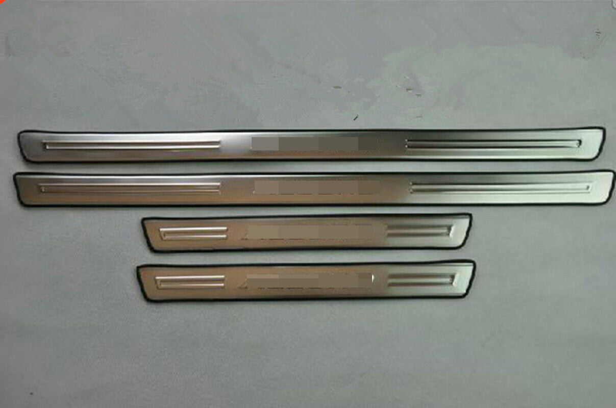 4P Stainless Outer Door Sill Scuff Plate Guard for Honda Accord Sedan 1998-2002