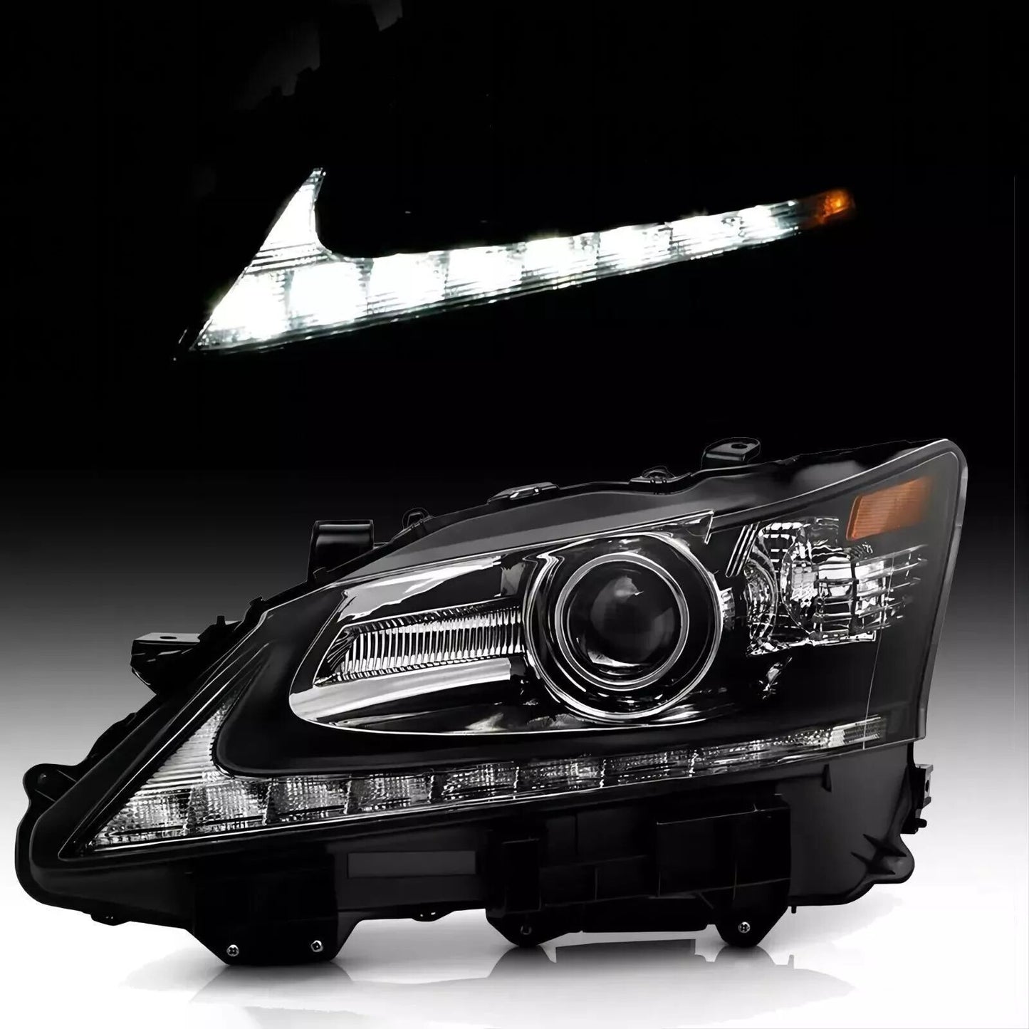 Driver Side For 13-15 for Lexus GS350 GS450h HID w/o AFS LED DRL Projector Headlight