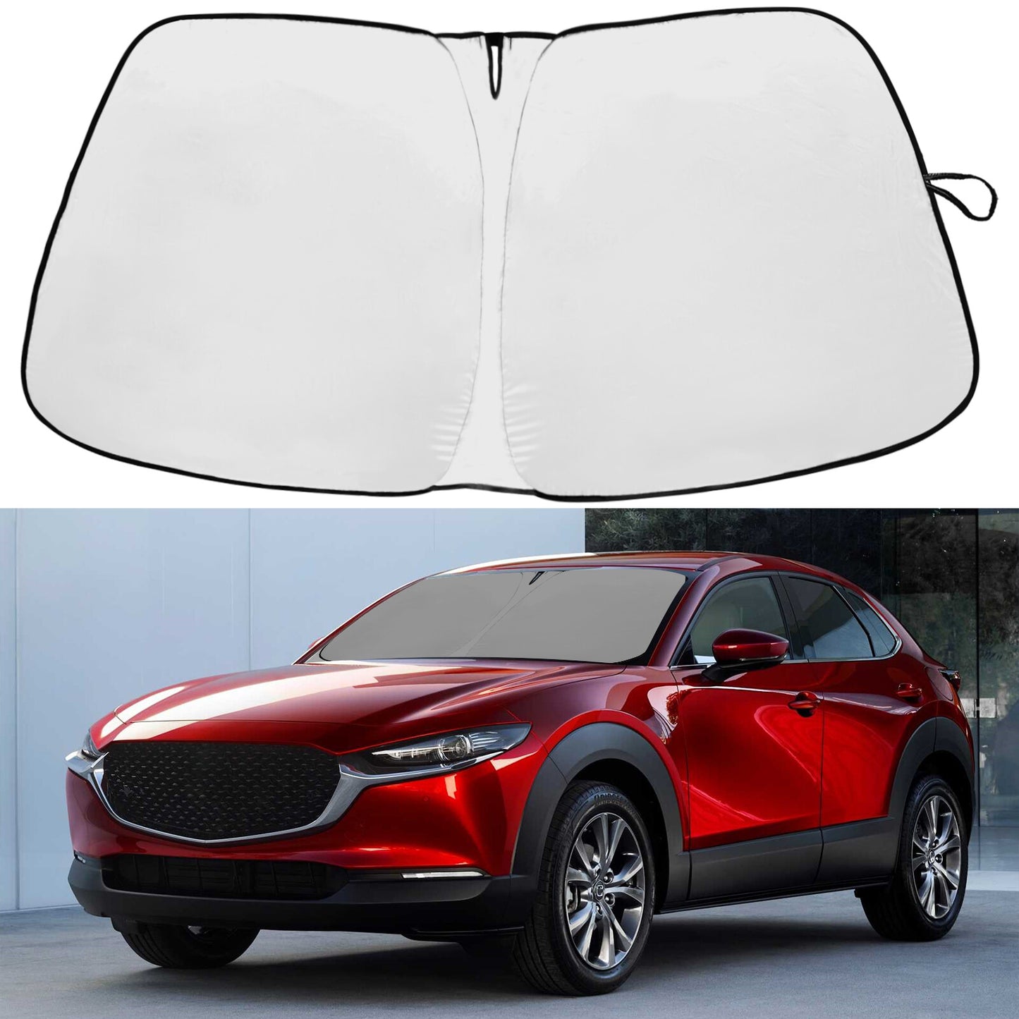 Fits 2017-2023 for Mazda CX5 Car Windshield Sun Shade Foldable UV Block Window Cover