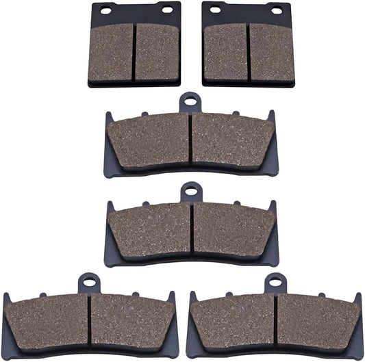 Motorcycle Front Rear Brake Pads for Bandit 2001-2005 GSXR750 W/T/V/X 1996-1999