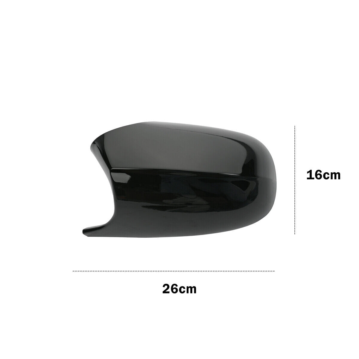 F¨¹r for BMW E90 E91 E92 E93 2008-2011 Spiegelkappen Spiegel Geh?use Gl?nz Schwarz
