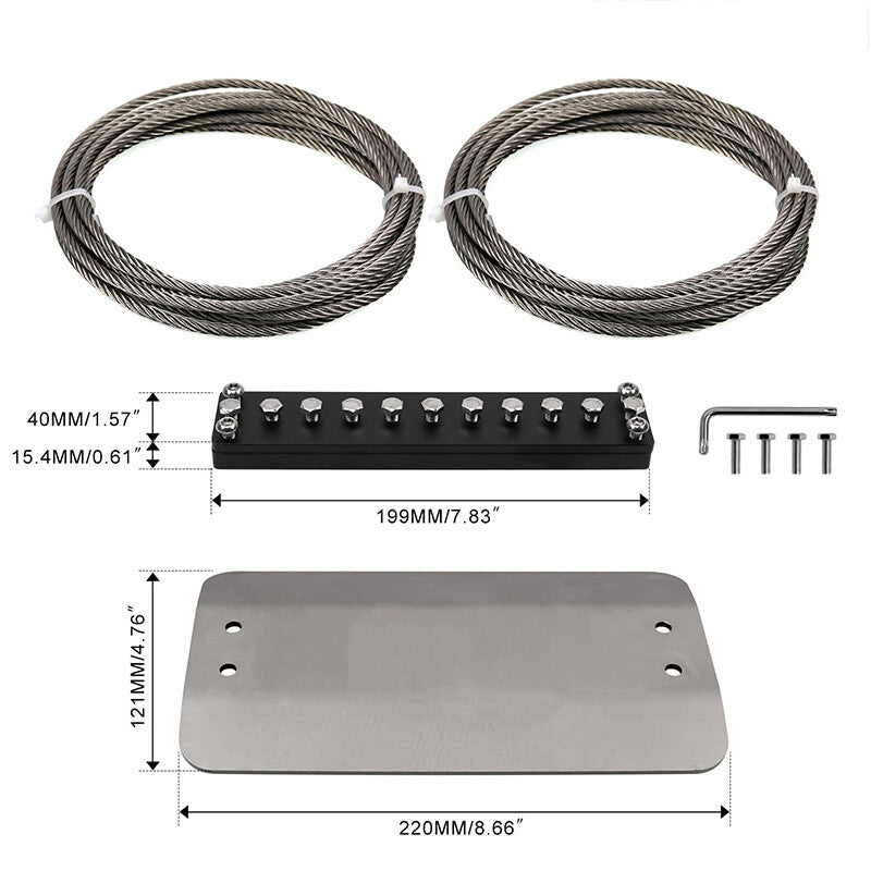 Universal Catalytic Converter Safety Protective Cover Anti-theft