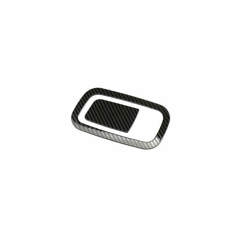 for Co -Pilot Storage Box Handle Sticker for Honda for Civic 2016-2021 Steel Carbon Fiber