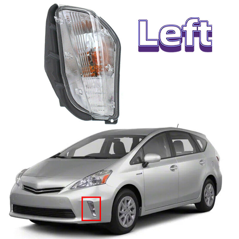 1Pcs for Toyota Prius V 2012 2013 2014 Left Front Bumper turn Signal Light
