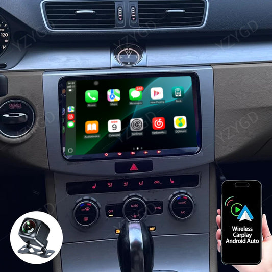 for SKODA Roomster 2003-2015 Stereo Apple Carplay Car Radio Screen GPS 2+32GB FM