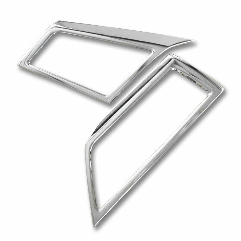 for Volkswagen for Jetta Mk7 2019-2022 Steel Silver Console L&R Air Outlet Vent Trim