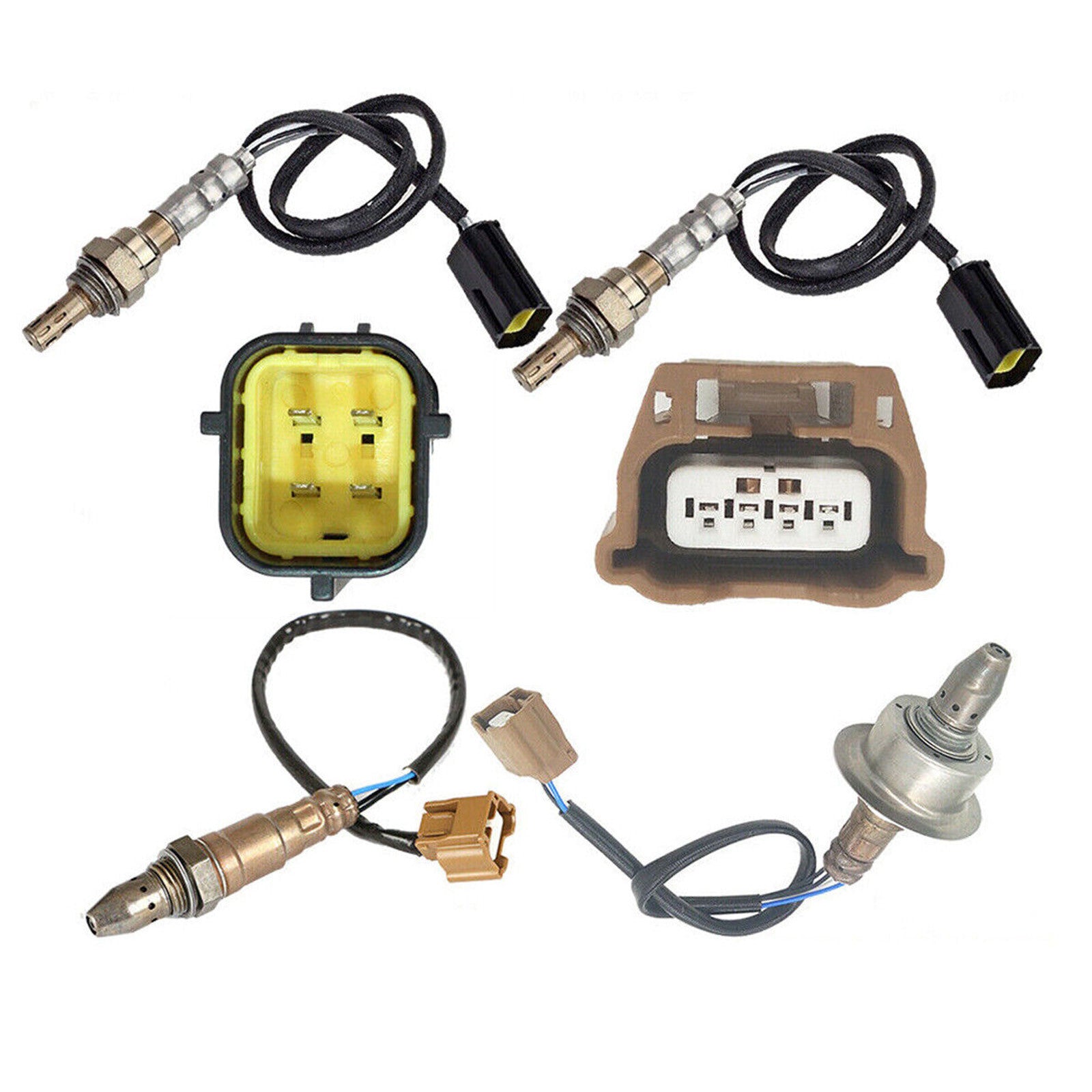 4pcs Up+Downstream Oxygen Sensor For 3.5L for Nissan 2011 Murano Quest 2014 Maxima