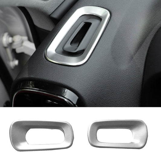 2x ABS Inner Dashboard Air Outlet Vent Trim Fit for Volvo XC40 2018 2019 2020-2022