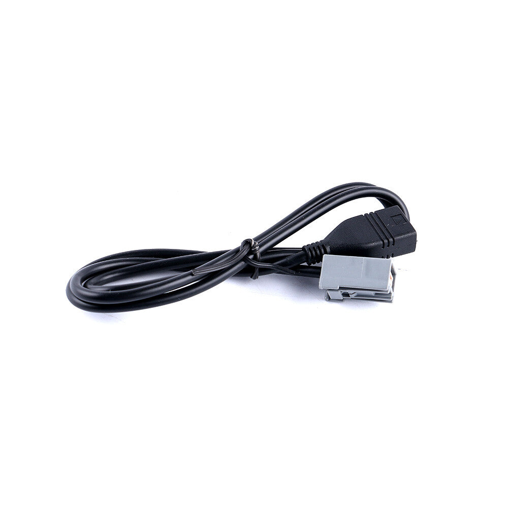 for Honda for Accord for CR-V for Civic Odyssey Interface USB Female Cable AUX Adapter Black