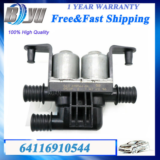 64116910544 New Heater Valve for BMW E53 E70 F15 X5 00-15 E71 F16 X6