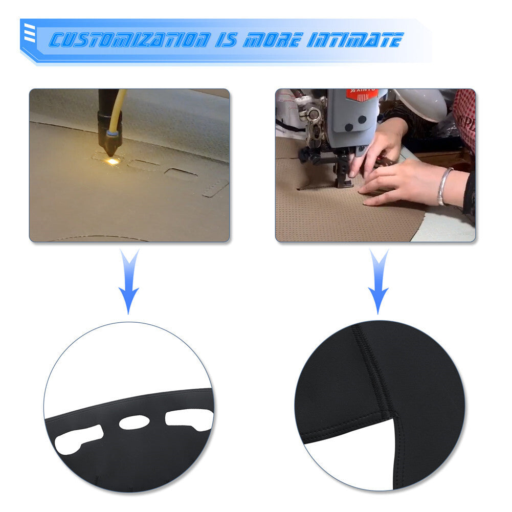 for Toyota for Camry 2007-2011 DashMat Dash Cover Dashboard Mat Car Interior Pad