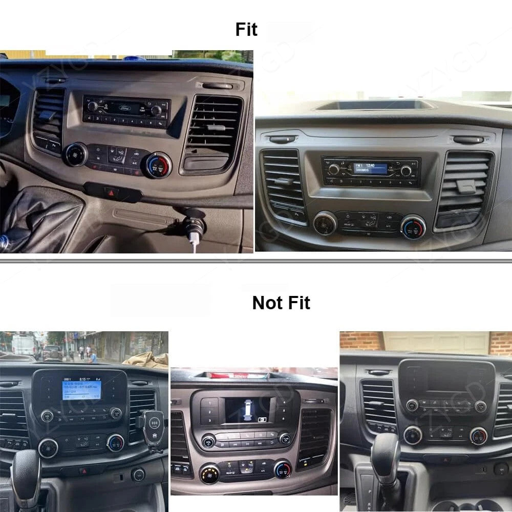 Apple Carplay for Ford Transit 2020-2024 Android Car Radio Stereo GPS DSP Screen