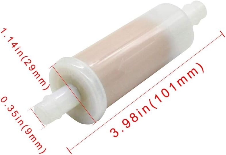 3/8 inch 9 mm fuel filter for Sierra 18-7831 for Mercury Marine 802128A1 OMC Johnson