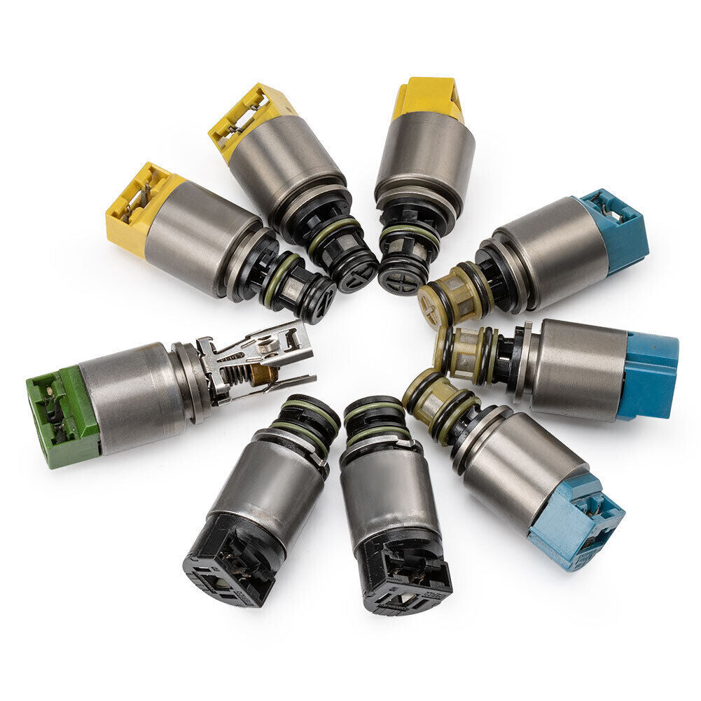 9PCS ZF6HP19 ZF6HP26 ZF6HP32 Transmission Shift Solenoid Kit for BMW for AUDI