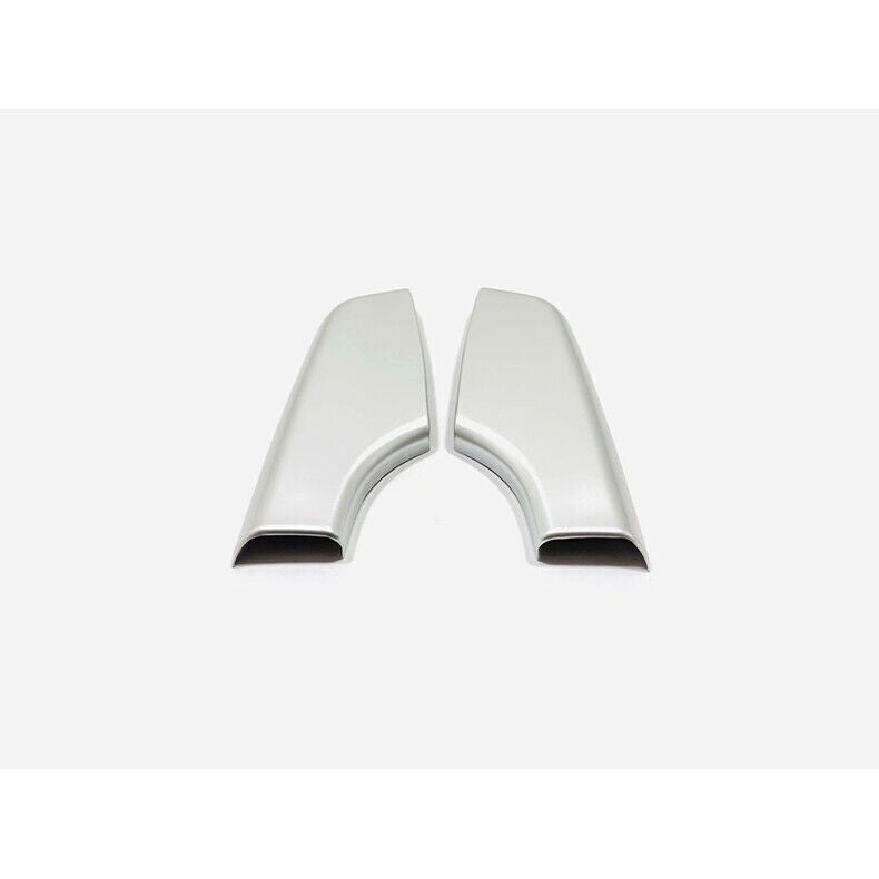 for Kia Carnival 2022-2024 Silver ABS Interior Door Armrest Panel Trim Cover 2P