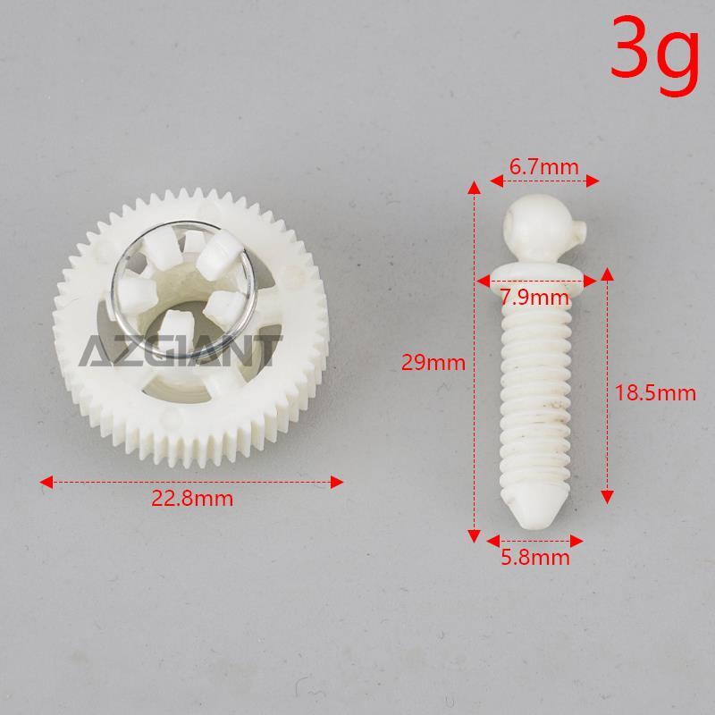 Automotive exterior side mirror adjustment motor gear kit for 2003-2011 for Honda ELEMENT