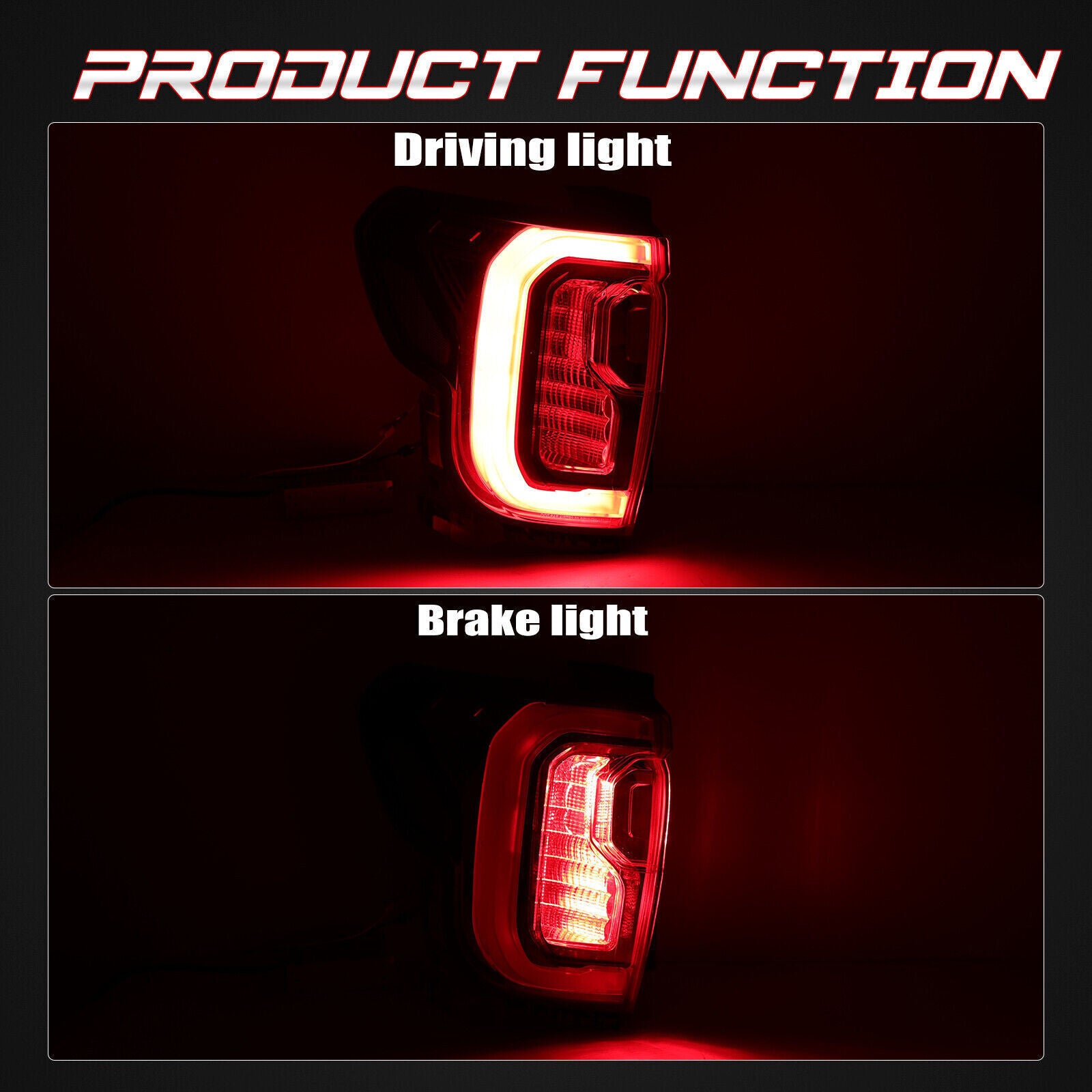 Left rear taillight applicable to for GMC Acadia Denali/SL/SLE/SLT 2020-2023