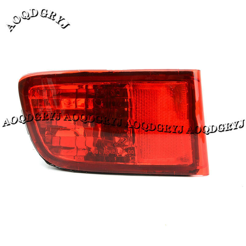 2X Red Rear Bumper Fog Light Housing Lamp Shell for Toyota Prado LC120 2003-2009