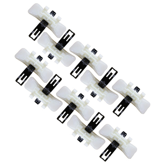 Plastic Lower Decor Moulding Trim Clips for Mercedes For W124 E Class (10 Pack)