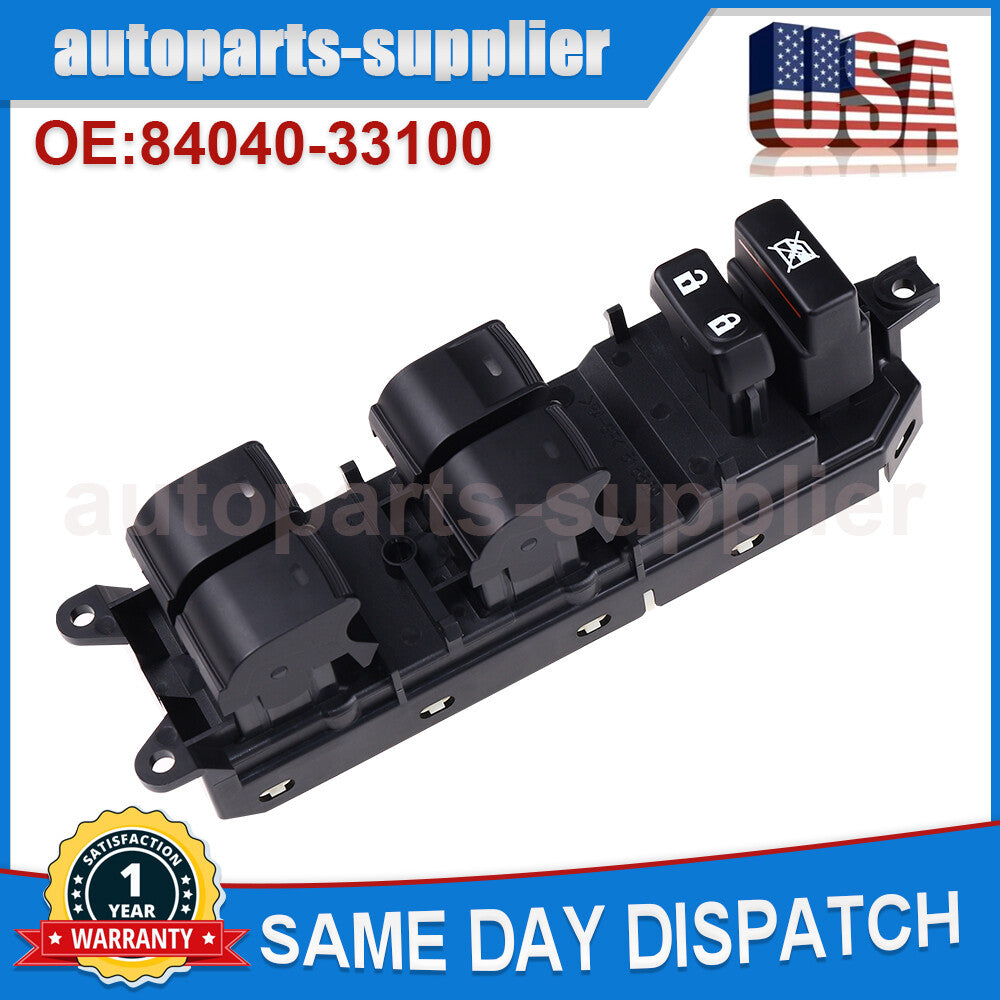 84040-33100 Power Window Master Switch for Toyota for Lexus for Camry , for Land Cruiser , Prado
