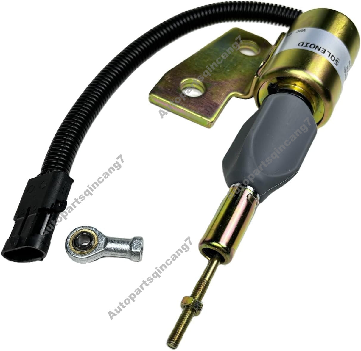 24V Stop Solenoid SA-4941-24 for 4BT Engine for Hyundai R130 Excavator