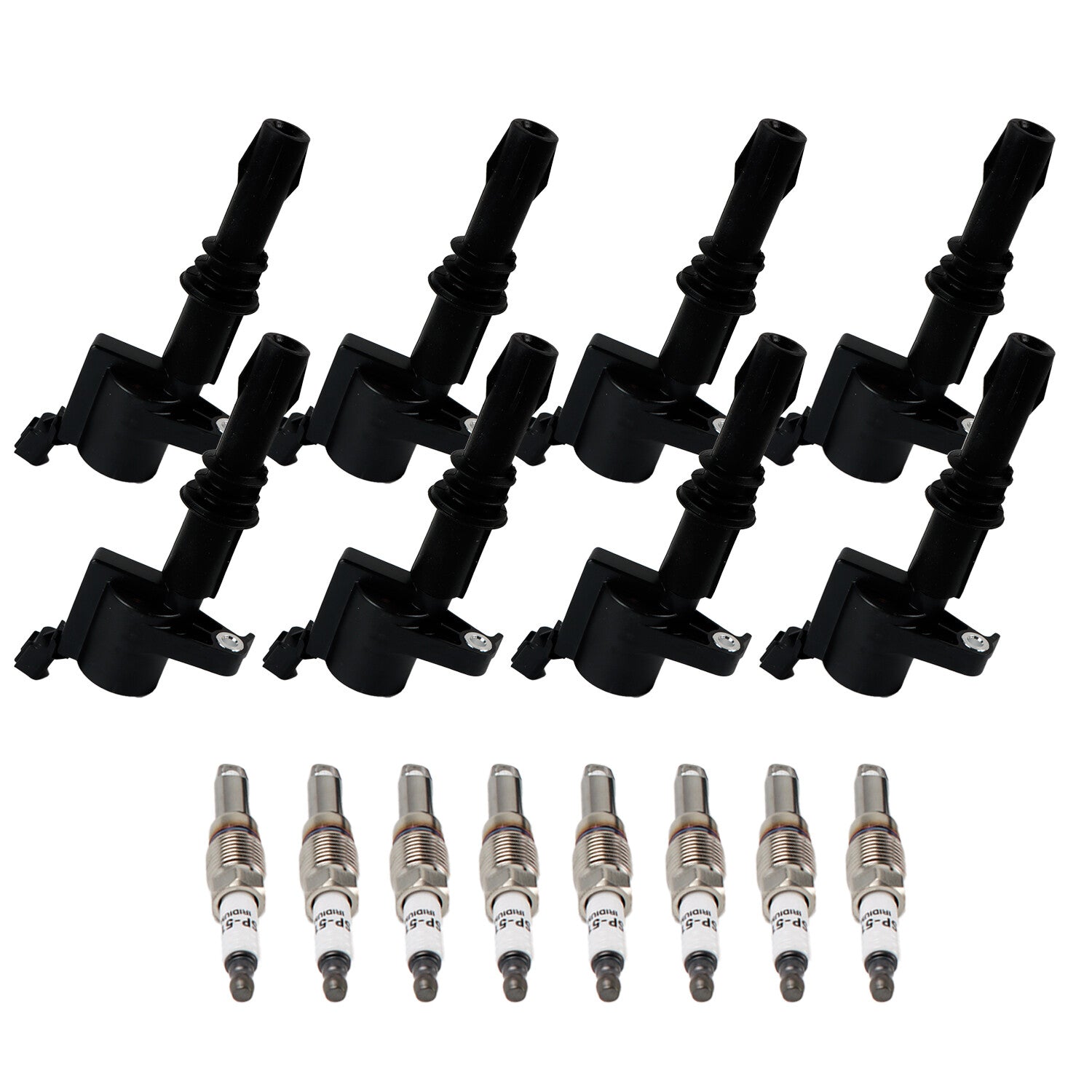 8Pcs Ignition Coil  Iridium Spark Plug Kit For 2005-2008 for Ford for Mustang V8 4.6L