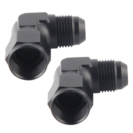 90¡ã Aluminum Car Fuel 6AN Bulkhead Swivel Flare Fitting Female to Male Adapter