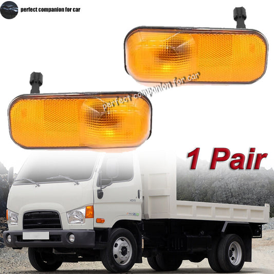 1 Dual Truck Corner Lights Side Warning Lights for Hyundai HD45, HD65, HD72, HD78