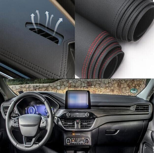 PU leather Dashboard Dash Mat Non-slip DashMat Shade Pad for Ford Kuga 2020-2024
