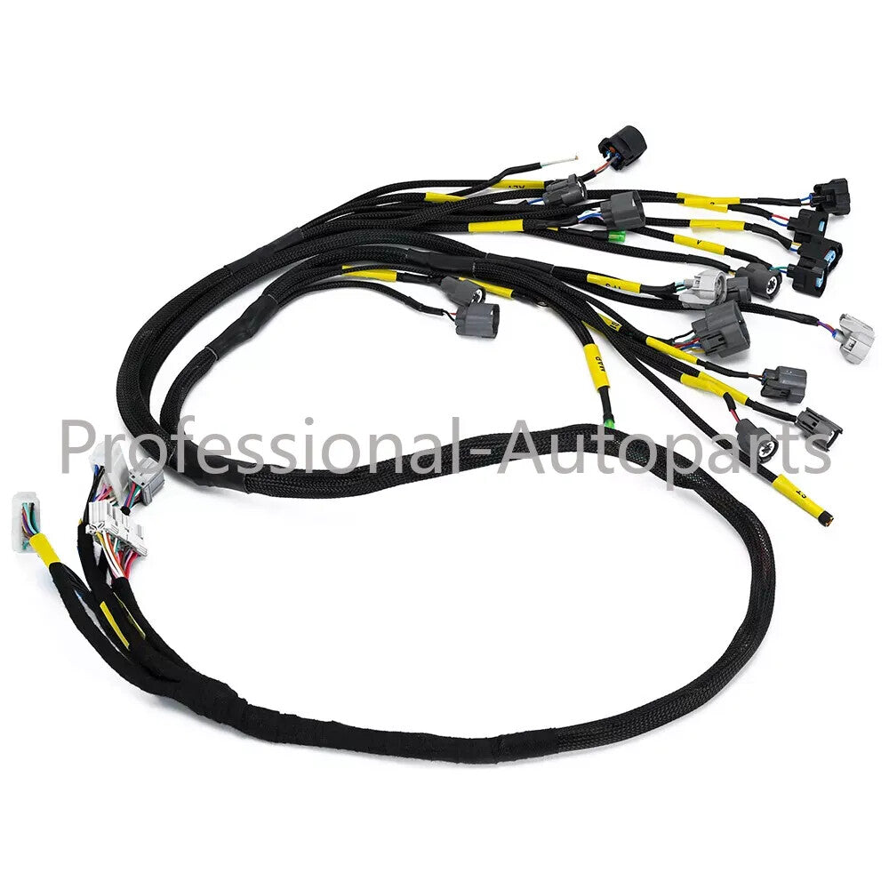 CNCHOBD21 Tucked Engine Wiring Harness Replacement for Civic Integra B16 B18 D16