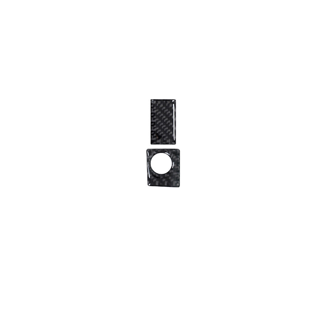 2X Carbon Fiber Glove Box Switch Cover Trim for Lexus RC300 350 200T 2015-2020