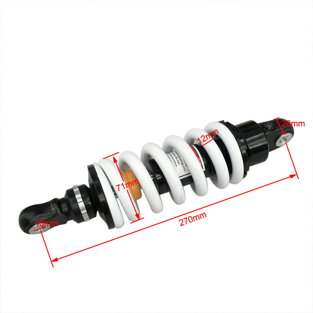 270mm 10.5-inch rear shock motorcycle off-road bike all-terrain vehicle four KLX110 CRF110