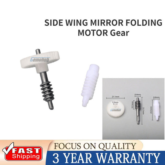 3PC Side Mirror Folding Motor Gear Repair Kit For 2008-2017 for Toyota Sequoia