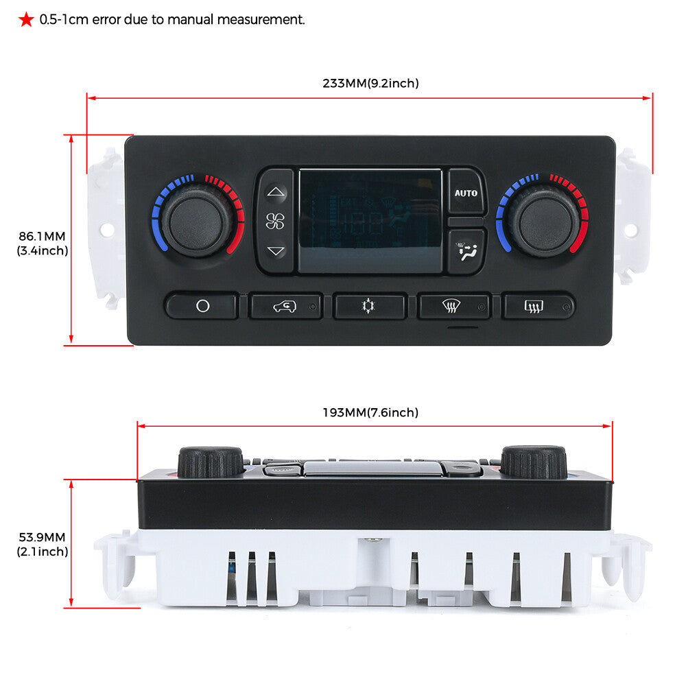AC Heater Climate Control Module 599-015 For 2003-07 for Chevy for GMC Improved Design