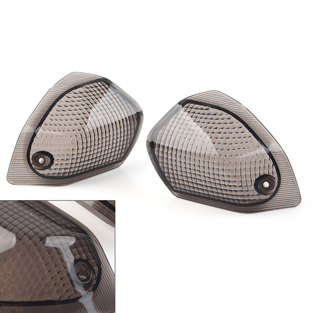 for KAWASAKI ZZR400 93-03 ZZR 600 1993-08 Rear Turn Signals Indicator Lens Smoke
