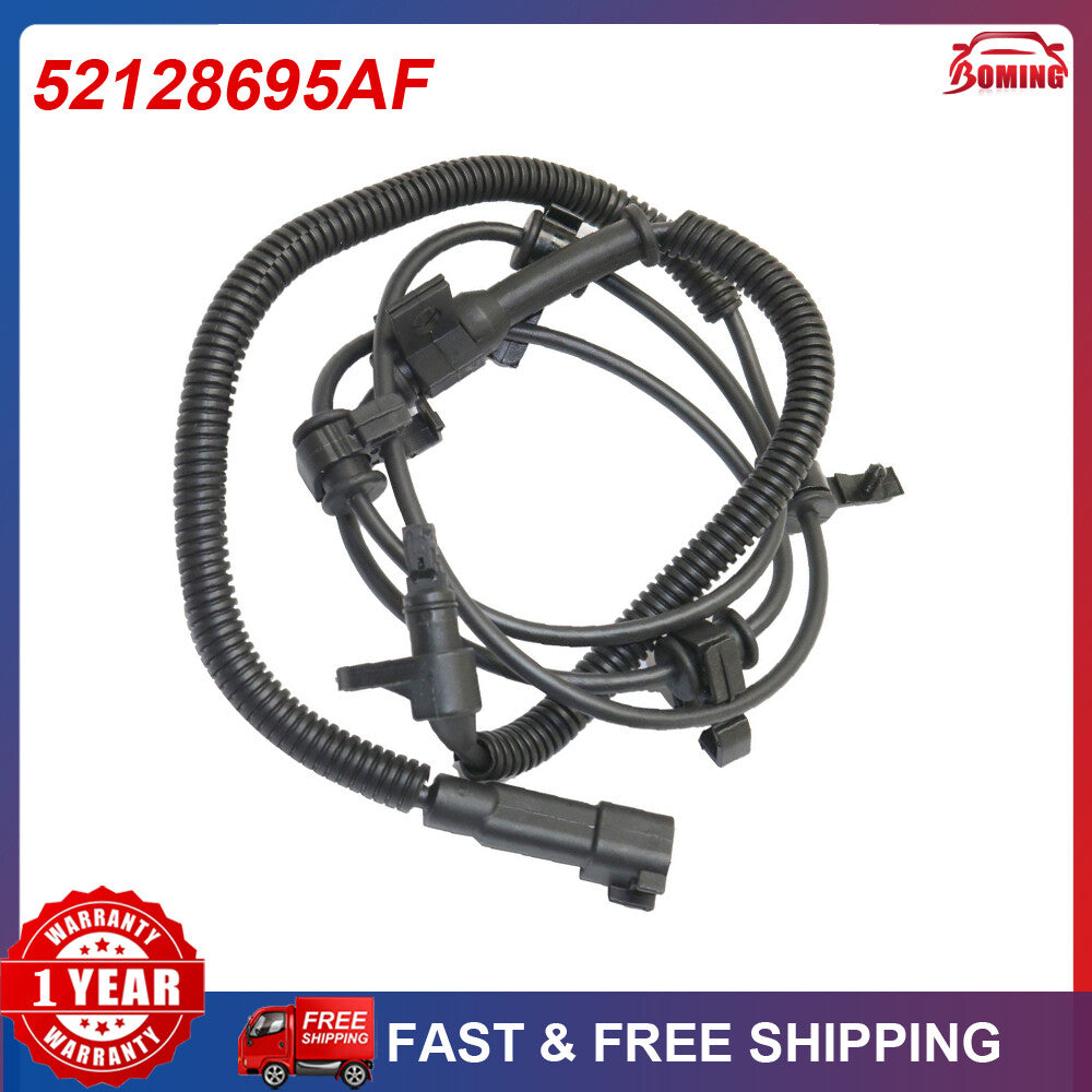 New Front Left Driver ABS Wheel Speed Sensors 52128695AF for Jeep Liberty 02-07