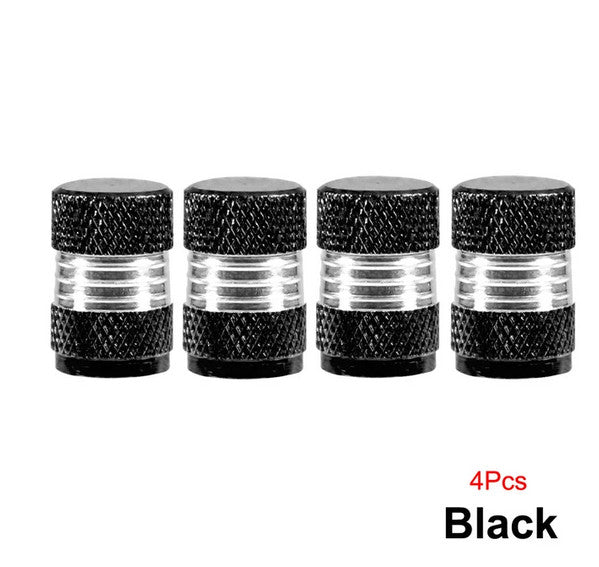 4. Car tire valve cover rod air dust cover dustproof silver stud suitable for Honda for Suzuki