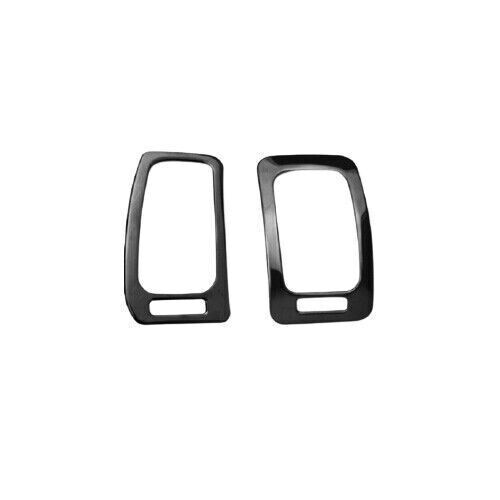 Inner LR AC Air Outlet Vent Cover Trim Fit for Kia K3 Forte 2014-18 Black Steel
