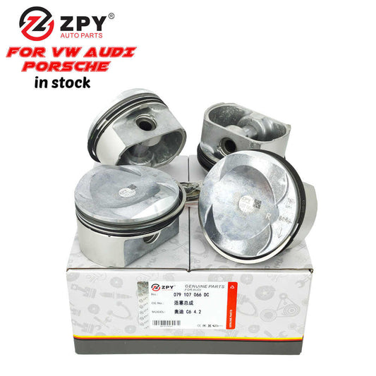ZPY 8pcs PISTON for AUDI for A8 S5 Q7 for VW Touareg BAR BVJ BAT CAUA 4.2L V8