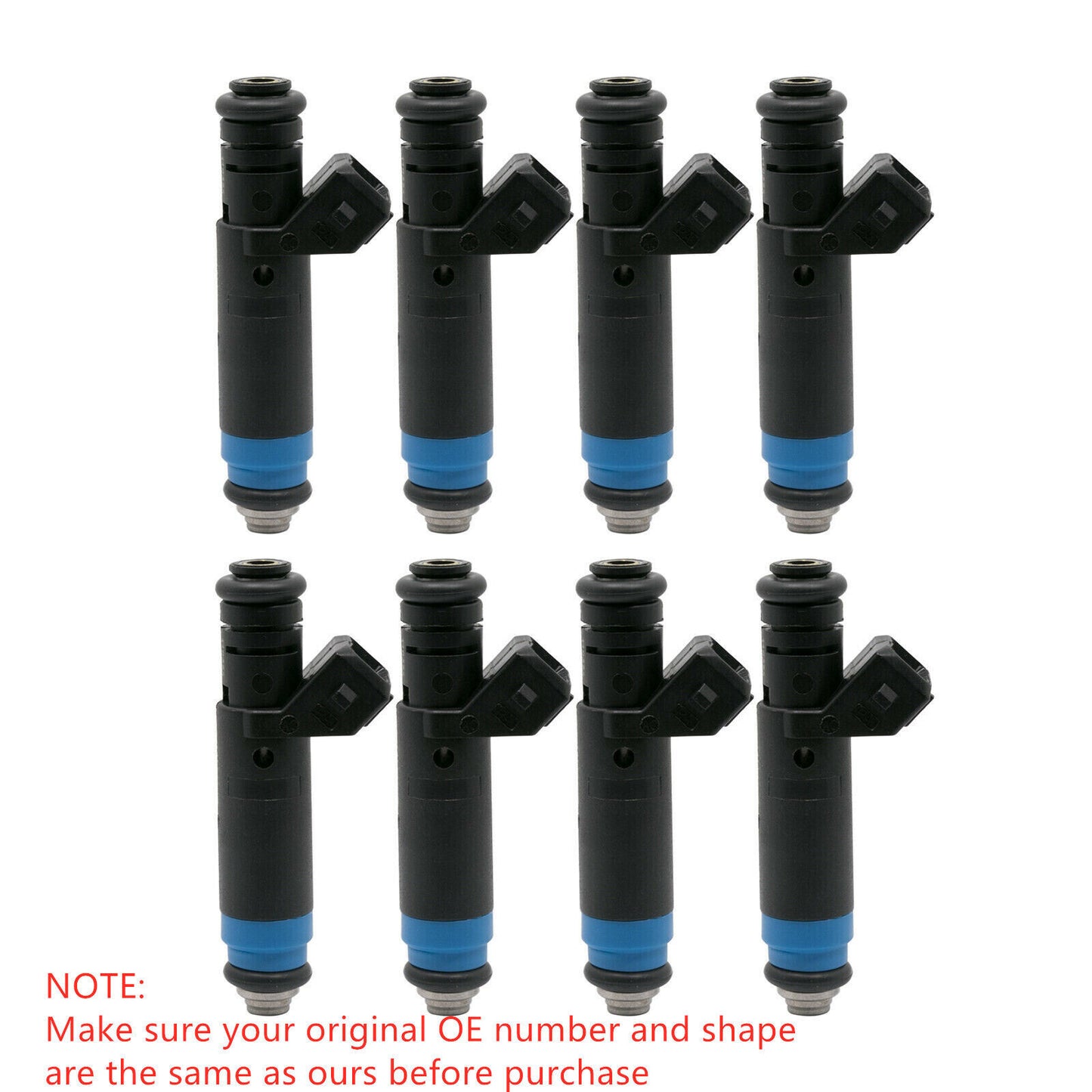 high-resistance fuel injectors for 840cc Siemens Deka EV1 110324 FI114992