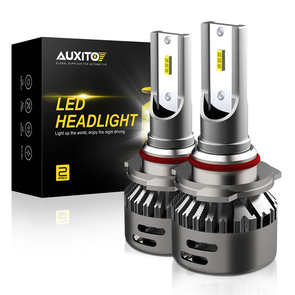 AUXITO 9006 HB4 LED Slim and Lightweight Loop for Seniors with 6000K Light Output CSP