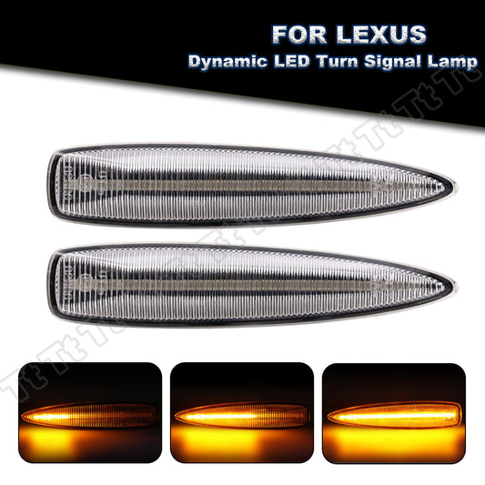 Sequential LED fender side turn signals for Lexus IS F LX570 LS460 LS600hL