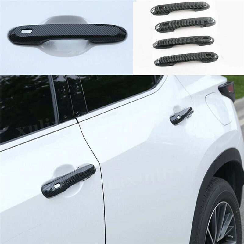 Carbon Fiber Exterior Door Handle Cover Trim for Lexus NX 250 350 450h 2022-2024