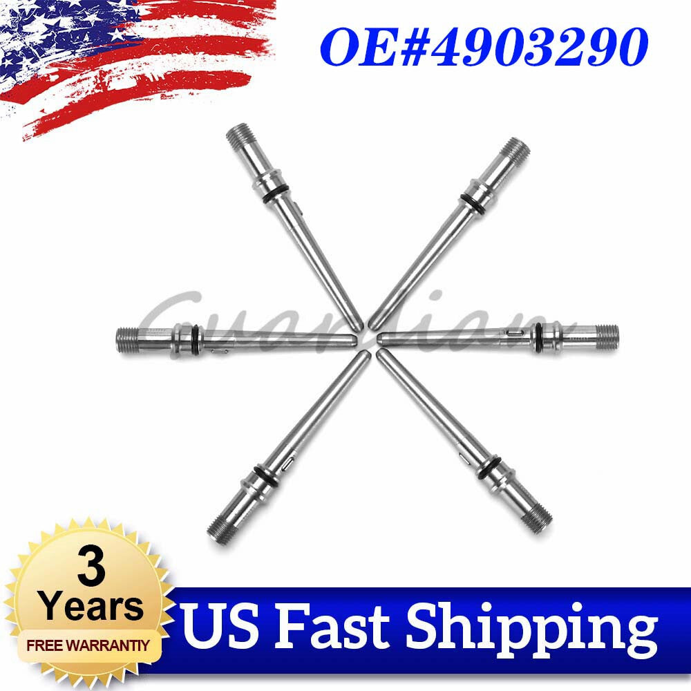 6x 4903290 Injector Connector Tube for Dodge 5.9L 6.7L 2003-2012 04 05