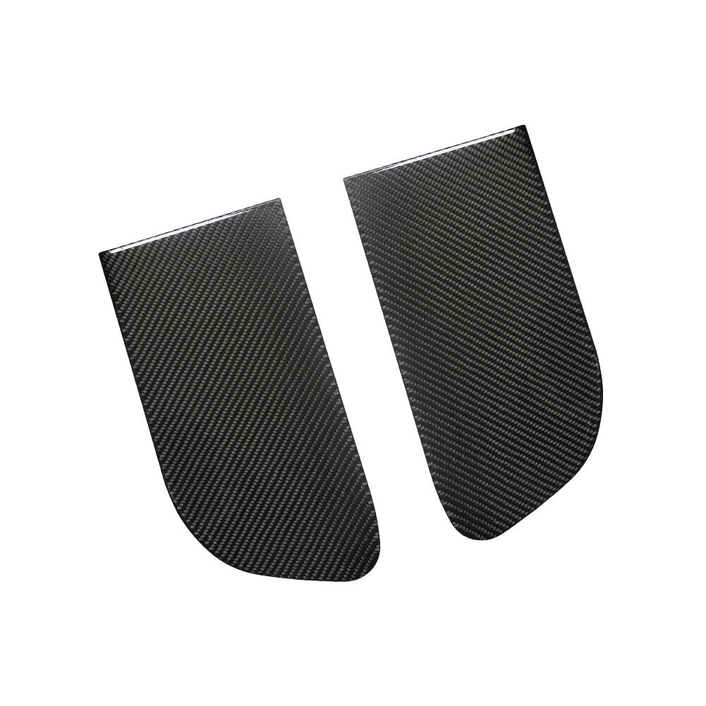 2Pcs Carbon Fiber Center Side Rear Frame Cover Trim for Dodge Durango 2014-2020