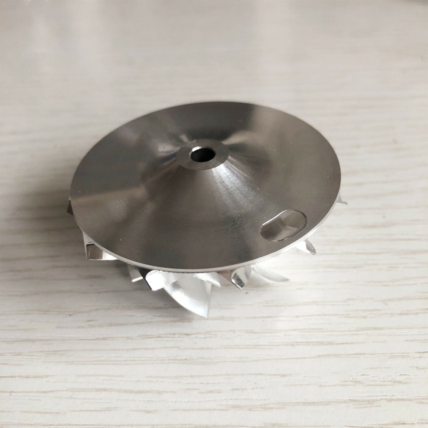 GT15-25 41.54/55.98 mm 6+6 Blade High-Performance Turbine Billet Compressor Wheel